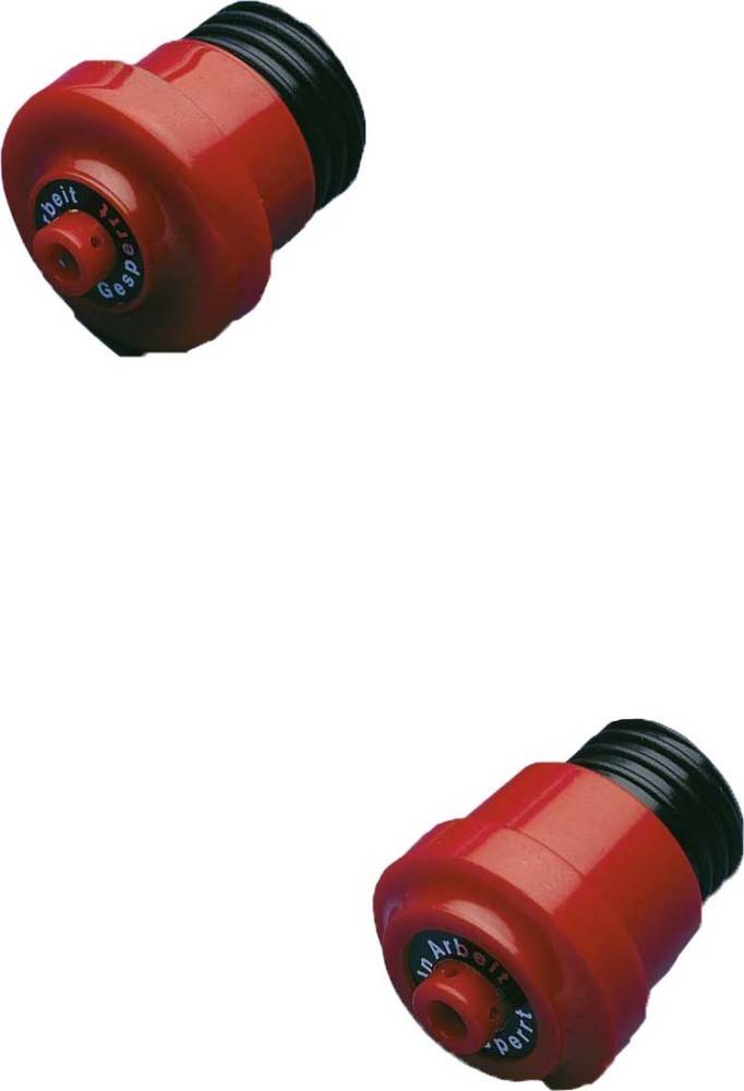 Siba Industrie-Sperrkappe 1400501.