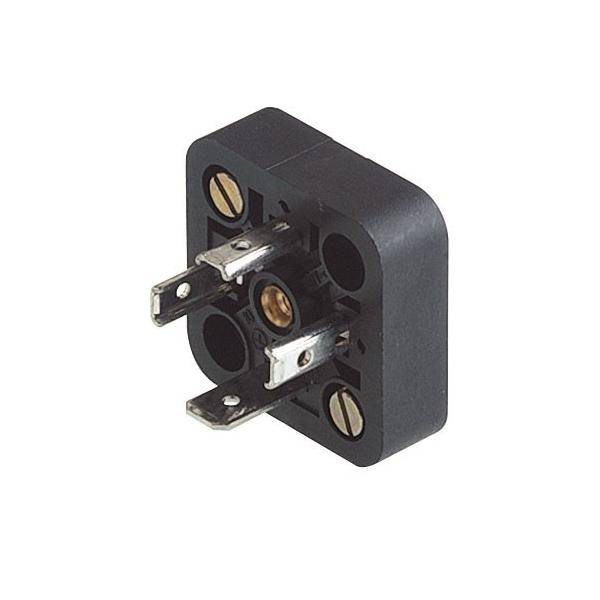 Hirschmann ICON Anbau-Gerätestecker GSA 3000 sw