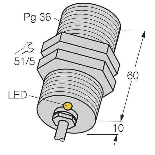 Turck Sensor BI20-G47-Y1