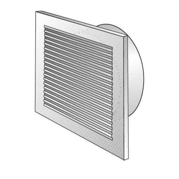 Helios Ventilatoren Lüftungsgitter L-G 100 b