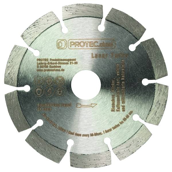 PROTEC.class Diamant-Werkzeuge und Masch Diamanttrennscheibe PDA180 Abrasiv