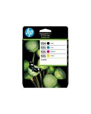 HP 934 Black 935 CMY Ink Cartridge 4-Pack Farbig
