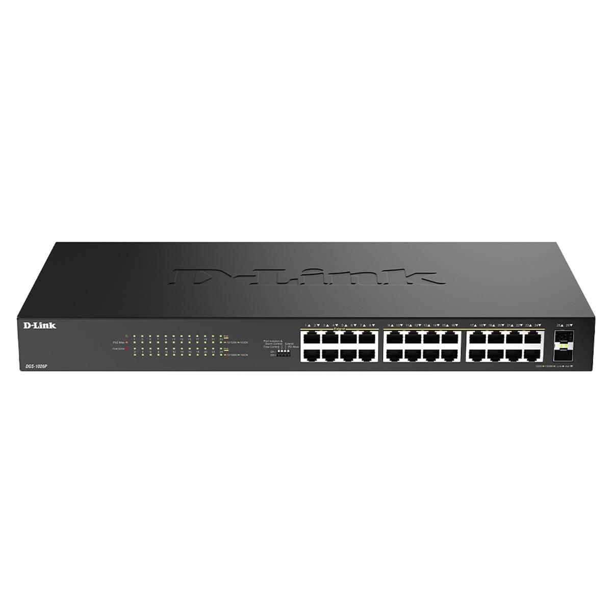 DLink Deutschland 26-Port Gigabit Switch DGS-1026P/E
