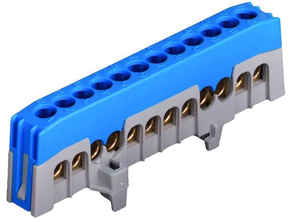 PROTEC.class Befestigungsmaterial Nullleiterklemme PNLK 1216 12x16qmm