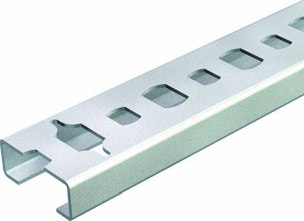 OBO Bettermann Profilschiene CL2008BP2000FS 2000x20x8 gelocht