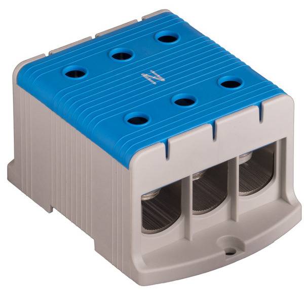 Pollmann Universalklemme UK 240/3N blau 3polig