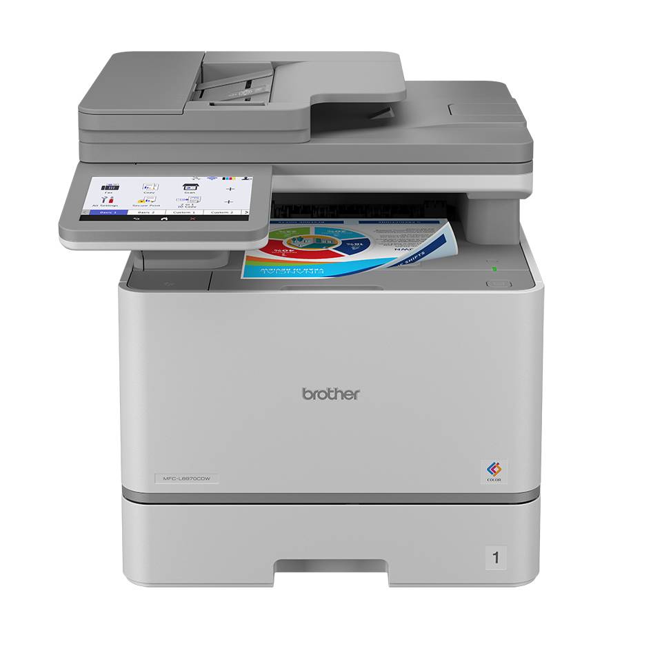 Brother MFC-L8970CDW, Laser, Farbdruck, 2400 x 600 DPI, A4, Direktdruck, Grau