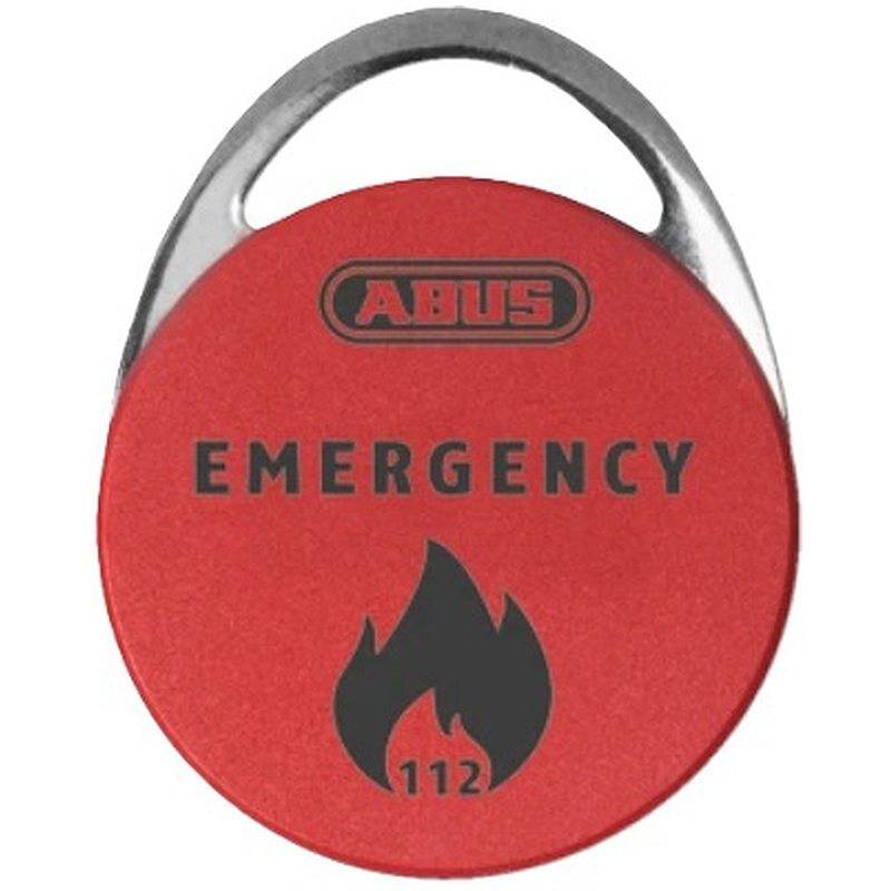 ABUS TECTIQ Emergency Transponder, Sofortiger Notfallzugang:Tür wird automatisch auf dauerhaft geöffnet gestellt. | I