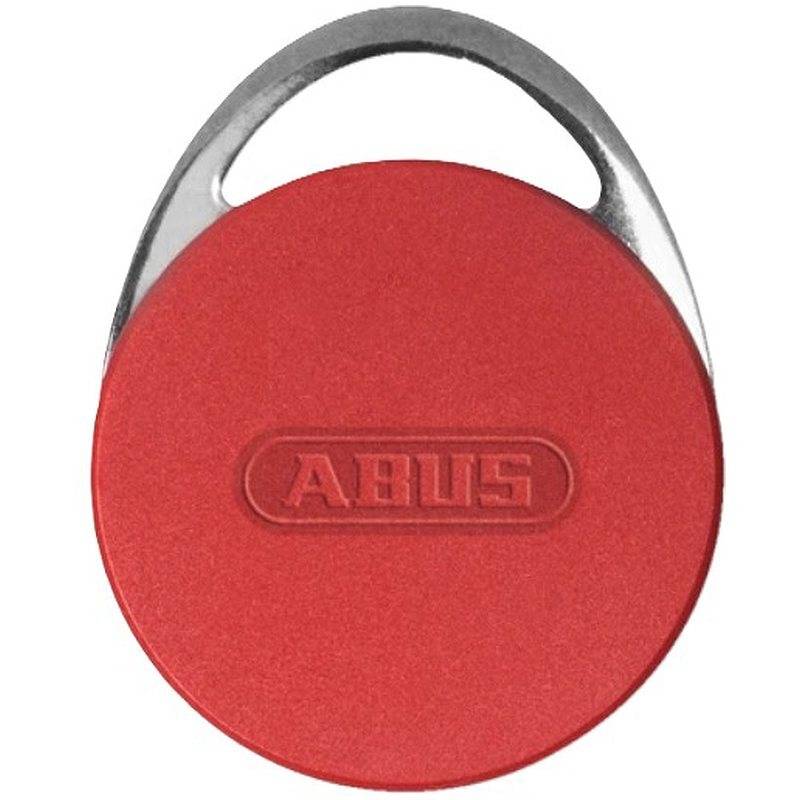 ABUS TECTIQ Transponder Advanced rot EV3 8K, Zubehörartikel, Transponder | kompatibel mit:TECTIQ (Data-on-Card) | Funkt
