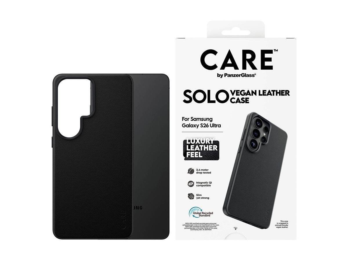 PANZERGLASS - CARE by PanzerGlass Solo - Hintere Abdeckung für Mobiltelefon - Qi - Polyurethan (PU)