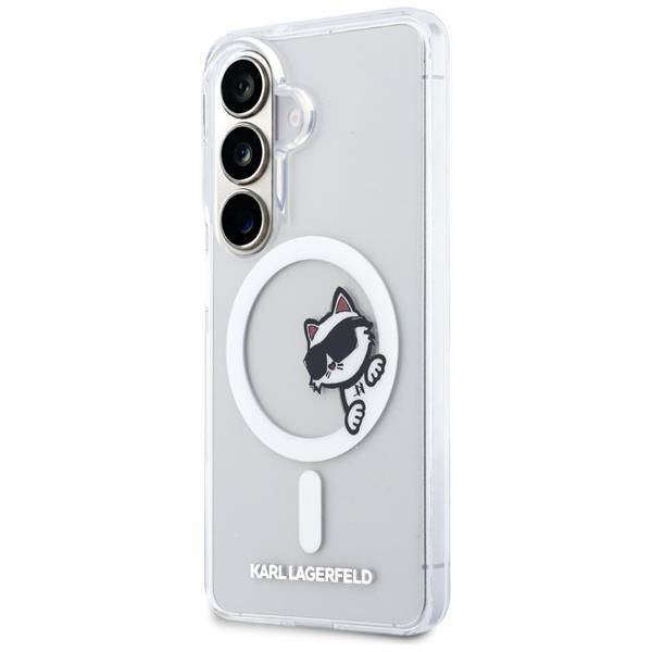 Hülle Karl Lagerfeld Galaxy S26 transparent MagSafe Katze Choupette Logo