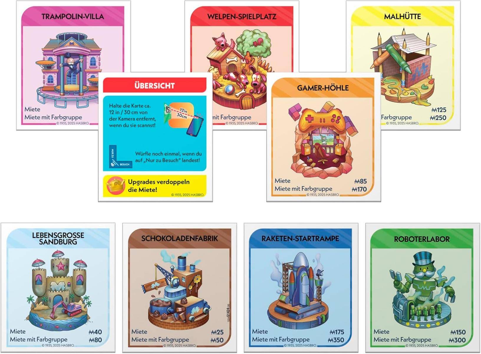 Monopoly App Banking Brettspiel Deutsch elektronisch Moderne Version 2-6 Spieler