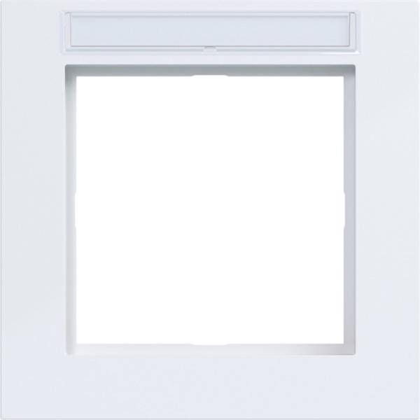 Hager Rahmen 1f. Beschr.feld WAD6101WG