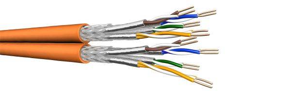Draka Comteq Datenkabel Cat7 1000MHz Cca UC900SS 2x4P23 S/FTP LSHF orange TR500