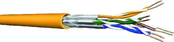 Draka Comteq Datenkabel Cat7 1000MHz Eca Basic 4P23 S/FTP LSHF orange TR500
