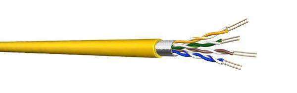 Draka Comteq Datenkabel flex Cat5e 300MHz Eca UC300S 4P26 F/UTP LSHF gelb RG100