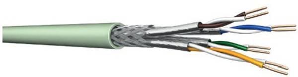 Draka Comteq Datenkabel Cat7 1000MHz Dca GreenConnect 4P23 S/FTP LSHF grün TR500