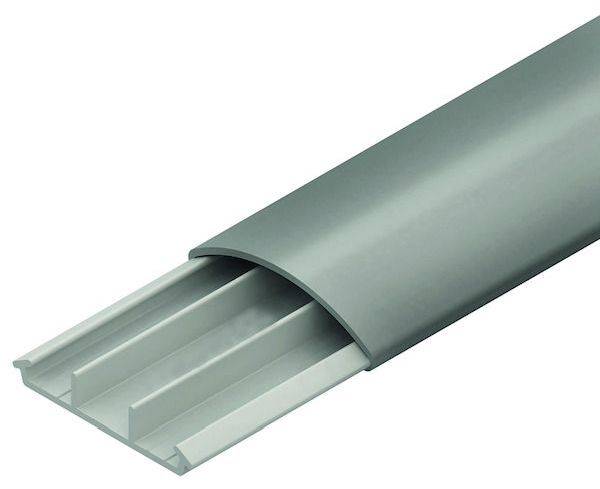 PROTEC.class Kabelkanal Bodenkanal mit Deckel PBKD 1350 SG +Deckel 13x50mm