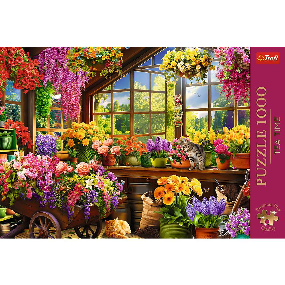 Trefl, Vorbereitung auf den Frühling, 1000 Teile Premium Plus Puzzle
