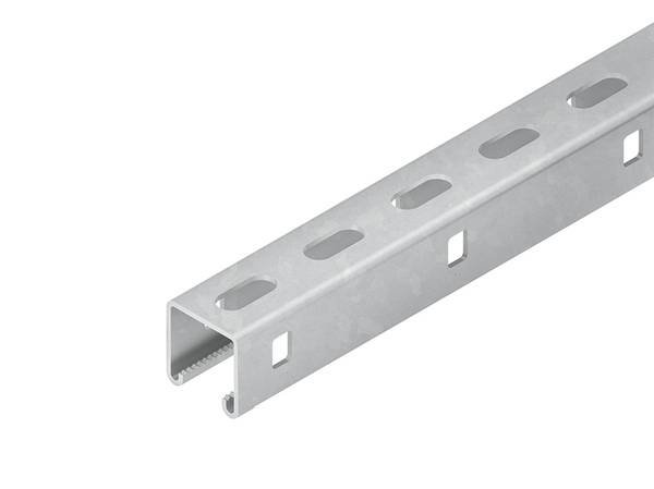 Niedax Ankerschiene 2996Z/3 FL 41x41x3000mm gelocht