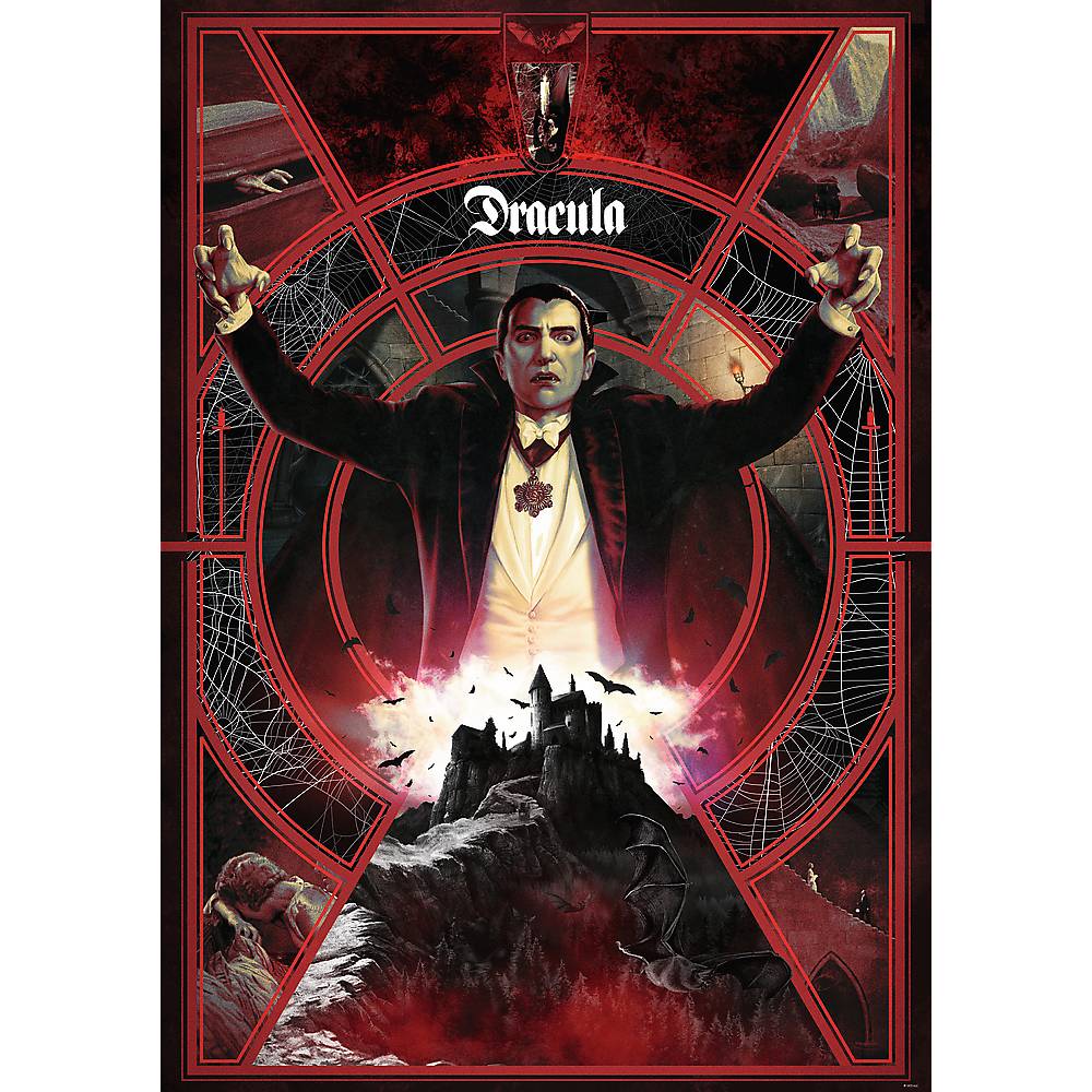 Trefl, Hall of Horror, Dracula, 1000 Teile Puzzle
