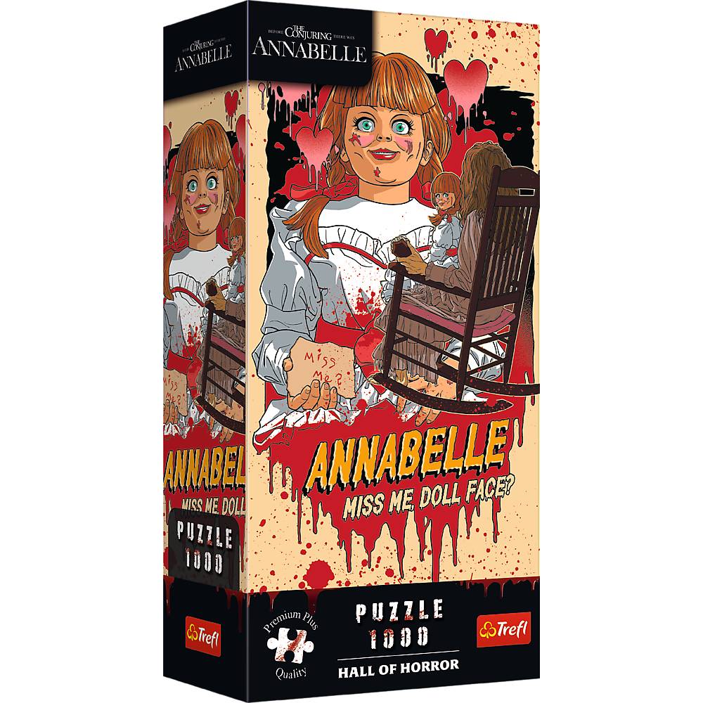 Trefl, Hall of Horror, Annabelle, 1000 Teile Premium Plus Puzzle