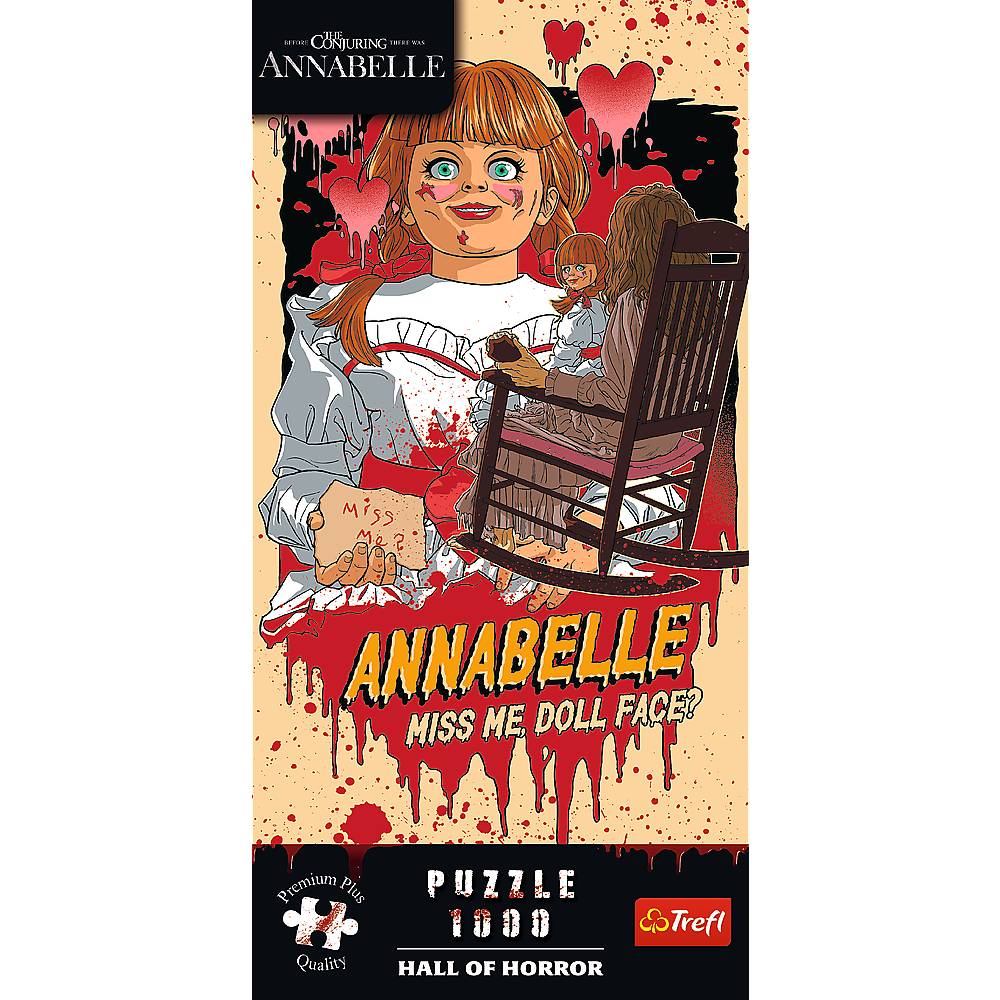 Trefl, Hall of Horror, Annabelle, 1000 Teile Premium Plus Puzzle