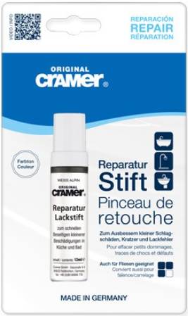 CRAMER Reparatur-Lackstift, Weiß, 12 ml