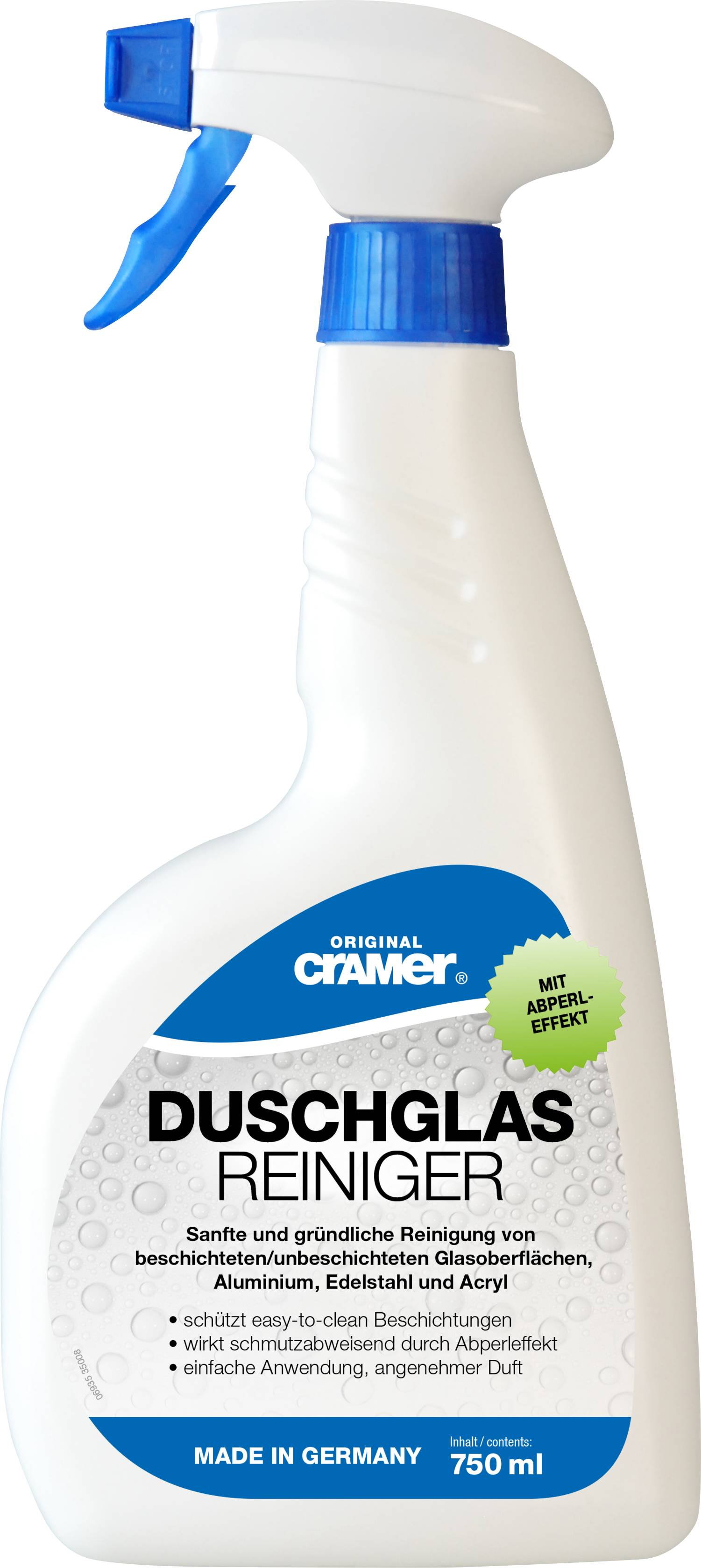 CRAMER Duschglas-Reiniger, 750 ml, in Sprühflasche
