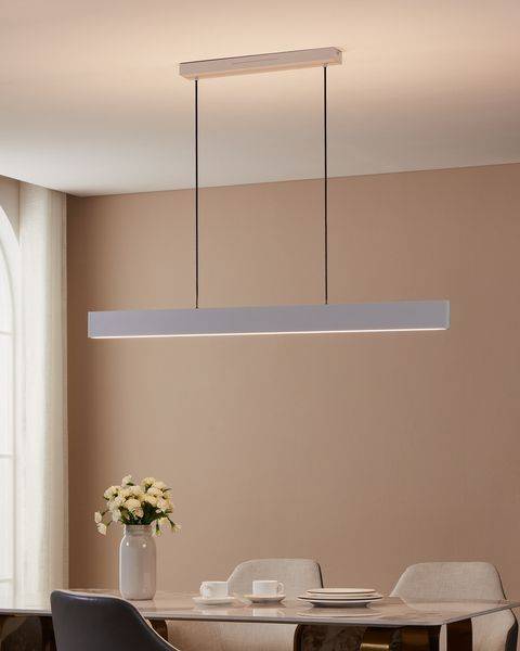 EGLO LEUCHTEN LED-Pendelleuchte LB25 ANDREAS-Z RGB-TW 2x19W 4600lm grau