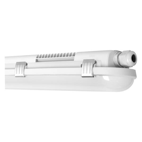 LEDVANCE Osram LED-Feuchtraumleuchte DP EMERGENCY G2 1500 P 46W 840 IP65 GY