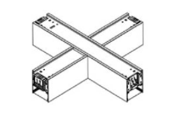 The Light Group X-Verbinder LB25 SLCClickXEckeBK