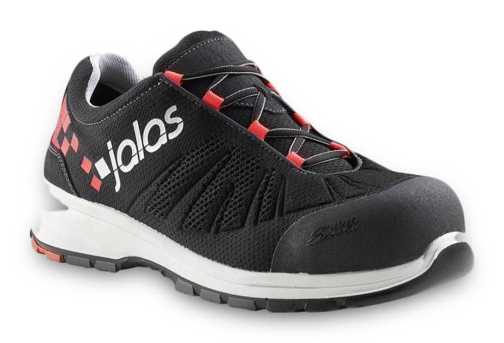 Sicherheitshalbschuh JALAS 7100 ZENIT EVO, S1 SRC ESDZulassung/NormCE, EN ISO 203452011, S3, SRCAusführung Verschluss mit Schnürsenkel Ventili