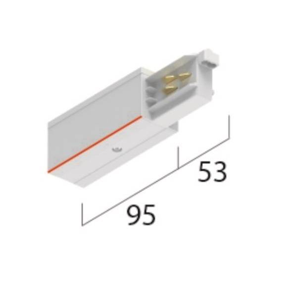 A.A.G. STUCCHI Einspeisung LB25 3~ Onetrack links weiß