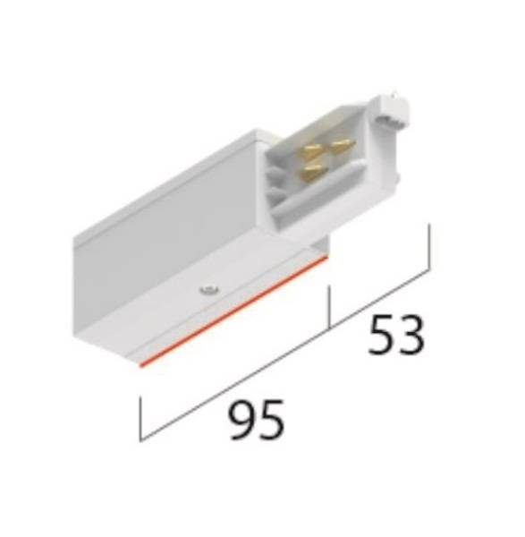 A.A.G. STUCCHI Einspeisung LB25 3~ Onetrack rechts weiß