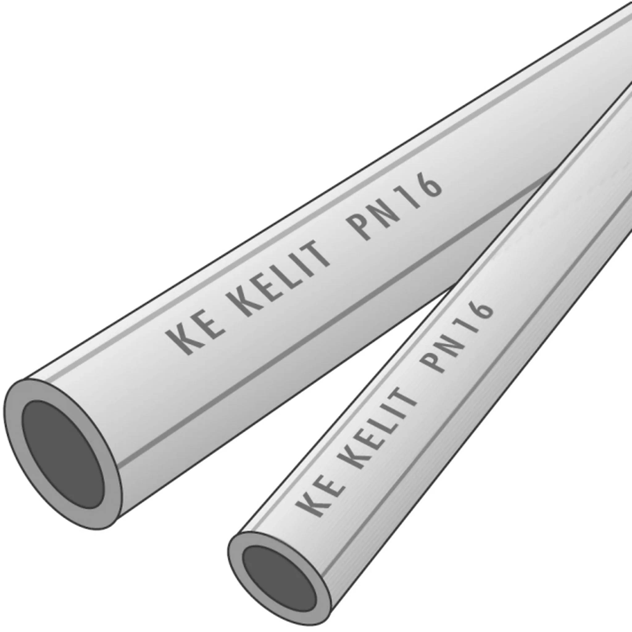 KE Kelit KE08 KELEN PP-RCT Rohr, PN16, 75, 10,3, Stange mit 4m, 1 Stk.