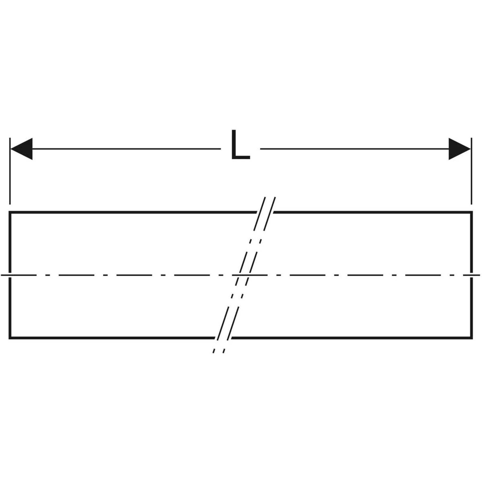 Geberit Schutzschlauch, gelb, d22mm, als Kontaktschutz, Bund mit 10m, 1 Stk.