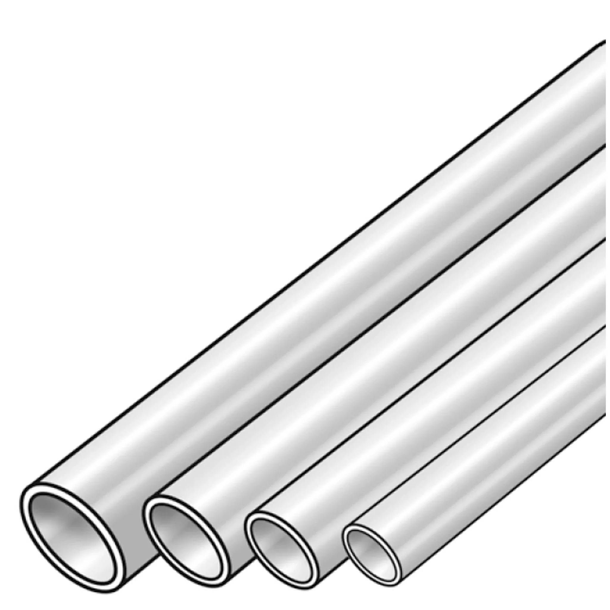 KE Kelit CF150 STEELFIX, C-Stahl Rohr, innen/außen VZ, 35x1,5, Stange mit 6m, 1 Stk.