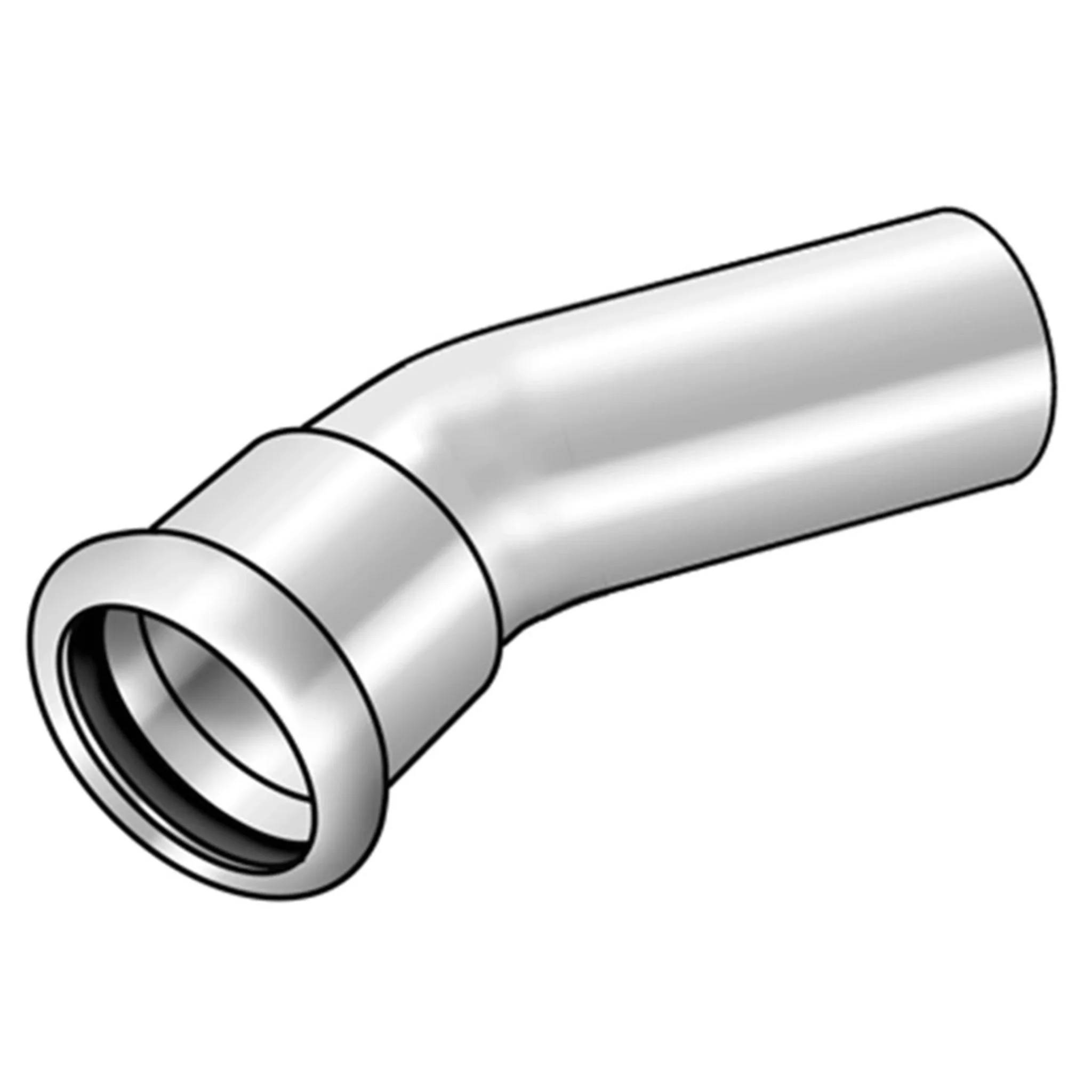 KE Kelit CP424, STEELFIX, C-Stahl Presswinkel, 30°, außen/innen, 54, 1 Stk.
