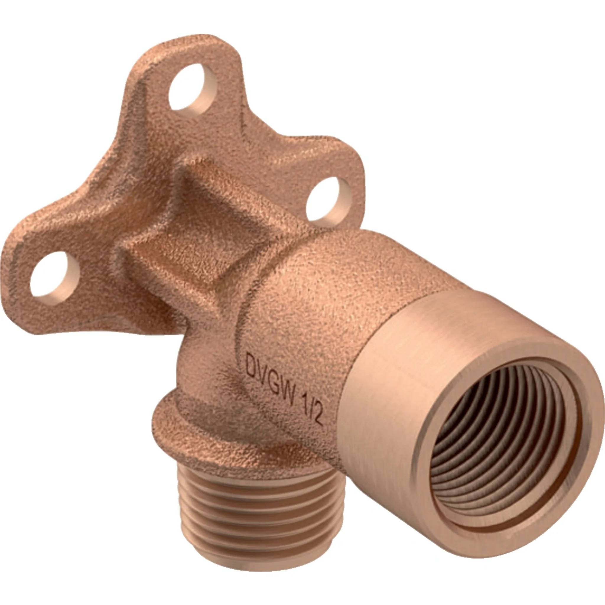 Geberit GE Mepla, Anschlusswinkel AG, MF, 90 Grad, RMF1/2 x Rp1/2, 10 Stk.
