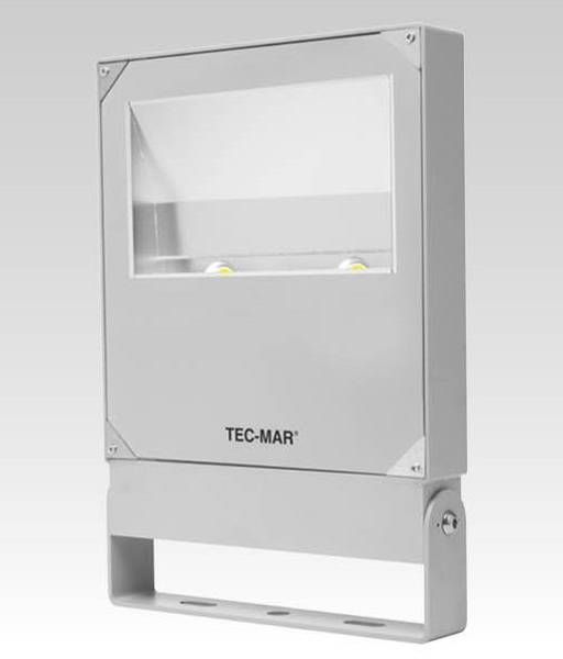 TEC-MAR Leuchten LED-Strahler POLAR 3 RR 150W 22200lm 4000K IP66 sil