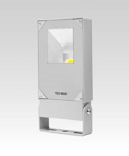 TEC-MAR Leuchten LED-Strahler POLAR 1 RR 50W 6500lm 3000K IP66 sil