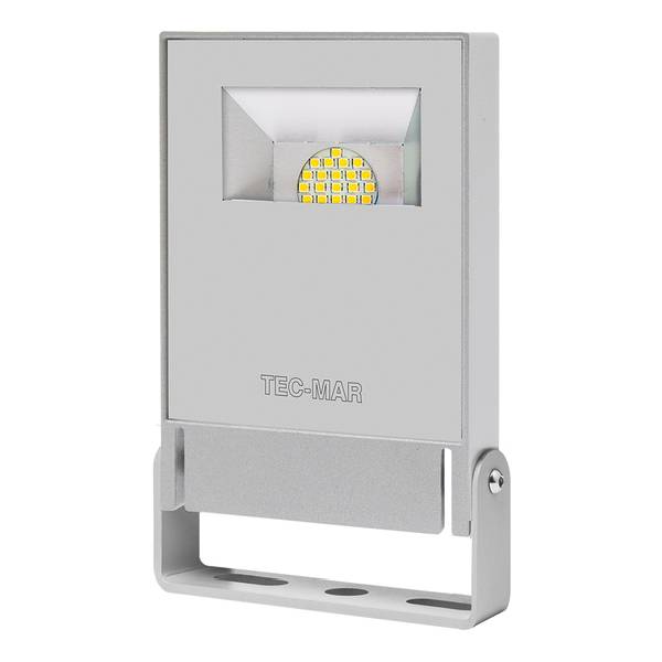 TEC-MAR Leuchten LED-Strahler POLAR 0 A5 30W 3570lm 3K IP66 IK08 sil
