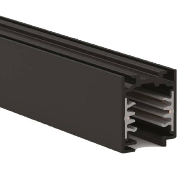 A.A.G. STUCCHI Stromschiene LB25 3~ Onetrack Aufbau schwarz - 2000mm