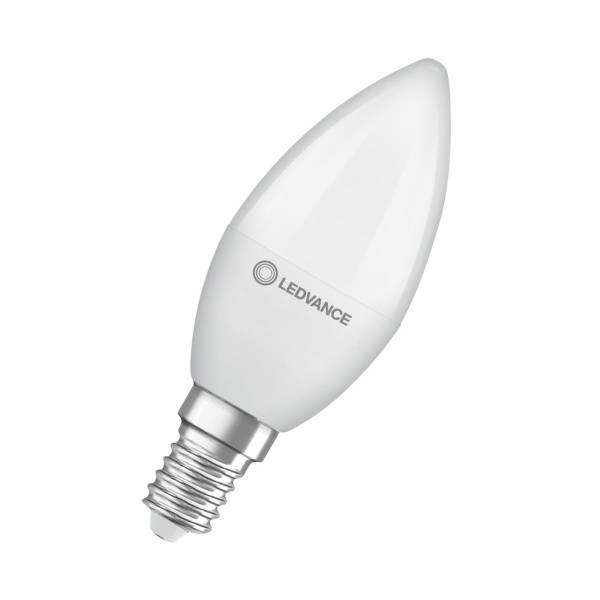 LEDVANCE Osram LED-Leuchtmittel LED CLB40 4.9W 827 FR E14 P