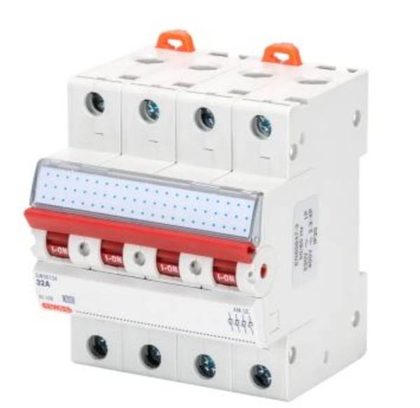 Gewiss Lasttrennschalter 90AM 63A 4polig 4TE 415V AC