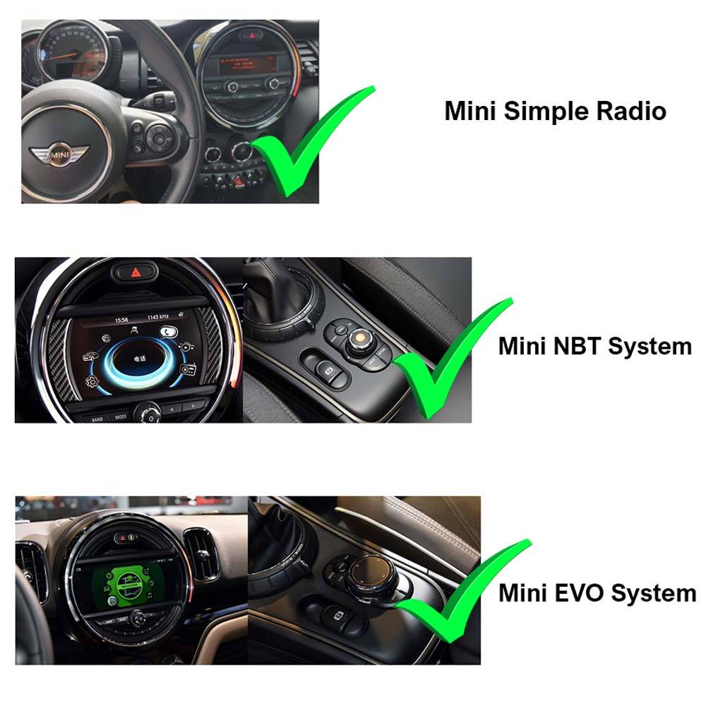 Für Mini F55 F56 F57 NBT/EVO 11,8" Touchscreen Android GPS Navi Carplay AC Panel