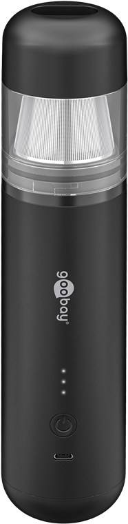 Goobay Mini-Staubsauger Superior mit Akku – kompakt, leistungsstark und vielseitig