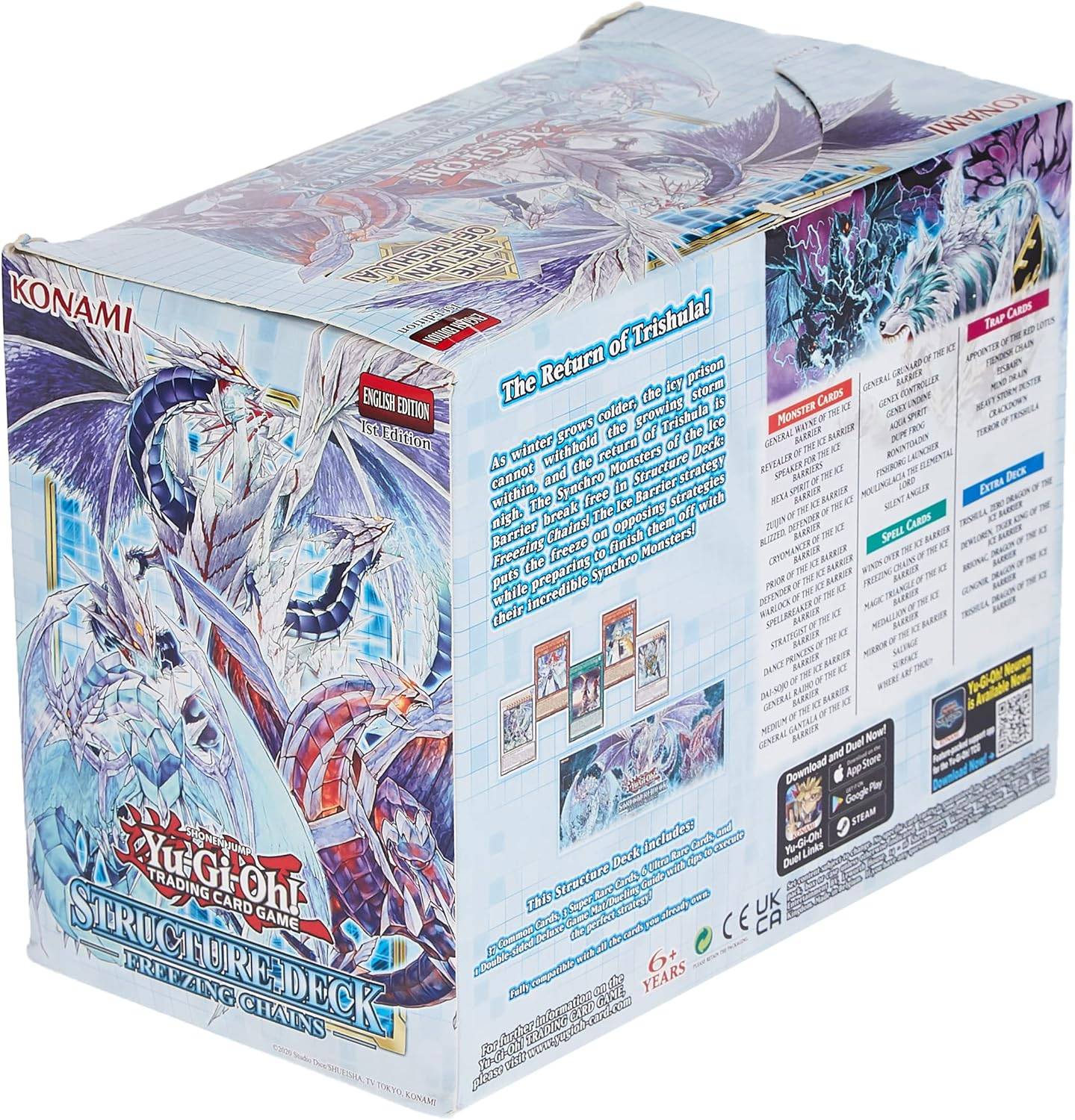 Yu-Gi-Oh! Structure Deck Display Freezing Chains 8 Decks Englisch