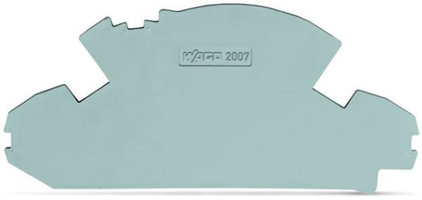 Wago Abschluss-/Trennplatte 2007-8891